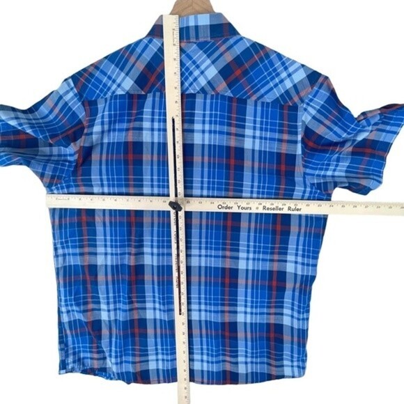 Mountain Hardwear Button Down Shirt Mens Large Minorca Short Sleeve Linen Blend - Picture 13 of 13